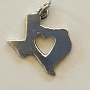 James Avery Sterling Silver Deep in the Heart of Texas charm